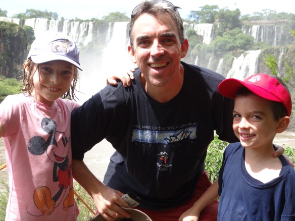 John, Madie, Jack, Falls