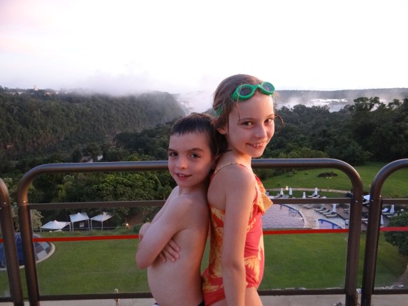 Madie and Jack Iguazu