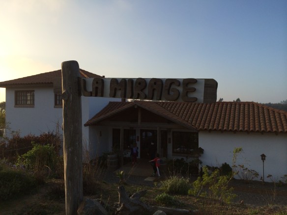 Exterior of La Mirage Hotel in Agarrobo